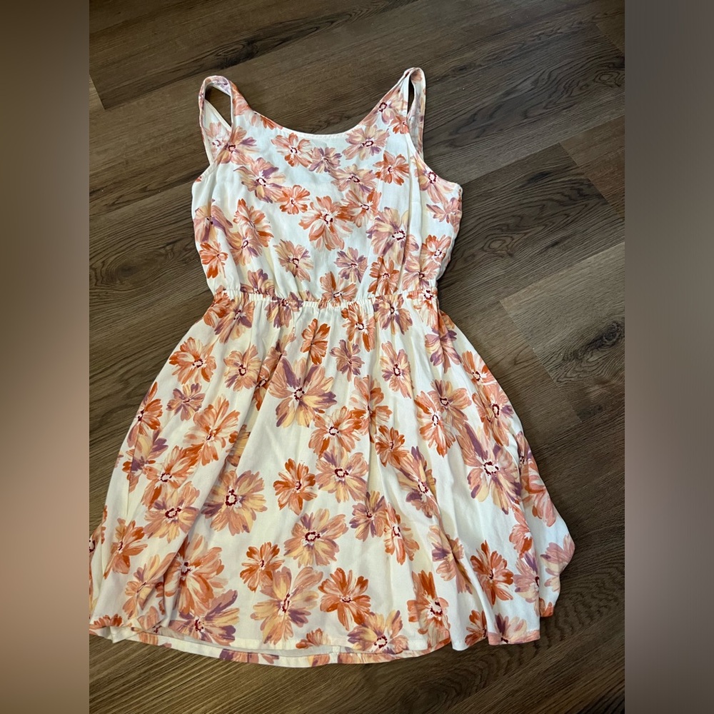 Forever 21 Flower Dress Size Small